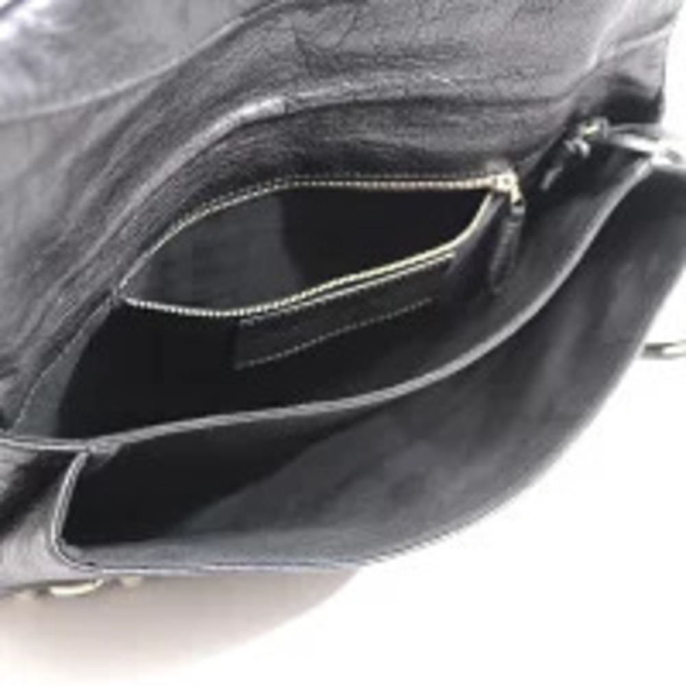Balenciaga Bag Giant Leather Envelope Black Clutch - Picture 4 of 10